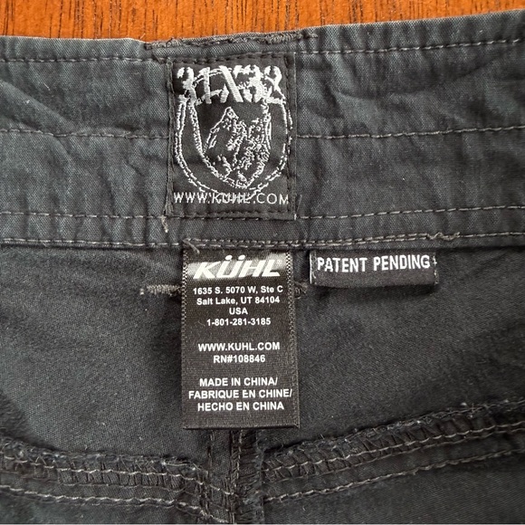 KÜHL Kuhl Renegade Hiking Pants Women’s 16 Black Stretch Outdoor Trail Pants - Picture 10 of 12